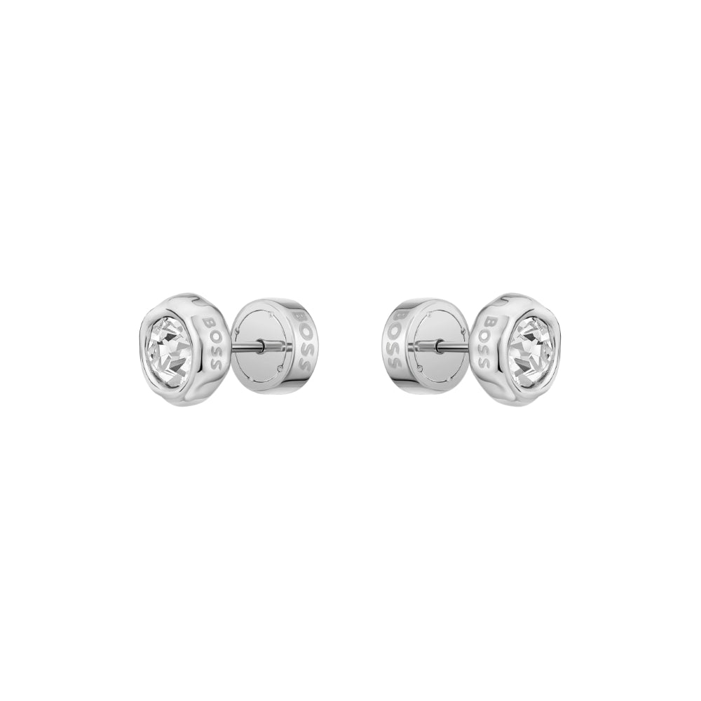 Hugo Boss Silver Kassy Precious Stainless Steel Stud Earrings image