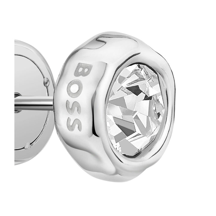 Hugo Boss Silver Kassy Precious Stainless Steel Stud Earrings image 5