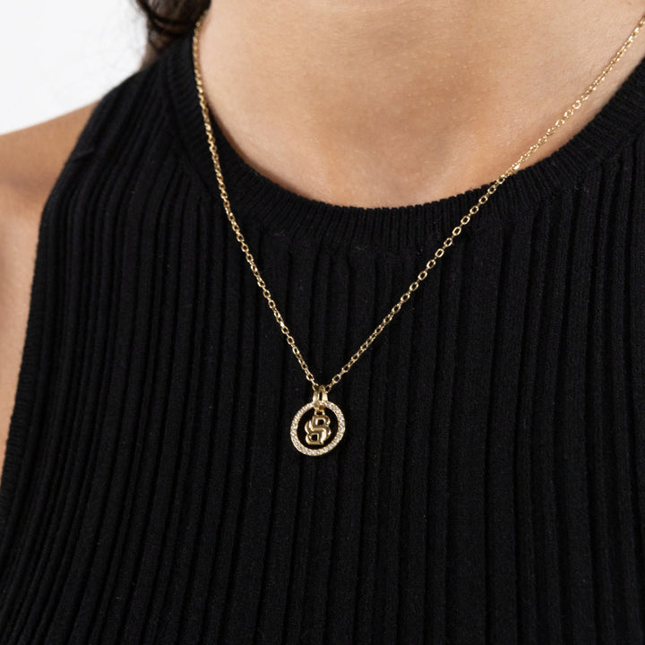 Hugo Boss Gold Double B Divine Stainless Steel Necklace image 2