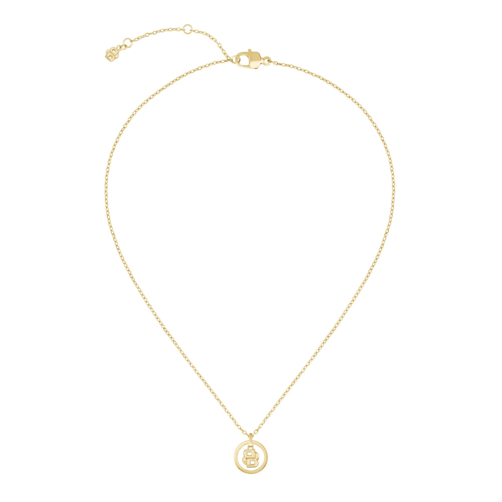 Hugo Boss Gold Double B Divine Stainless Steel Necklace image 3