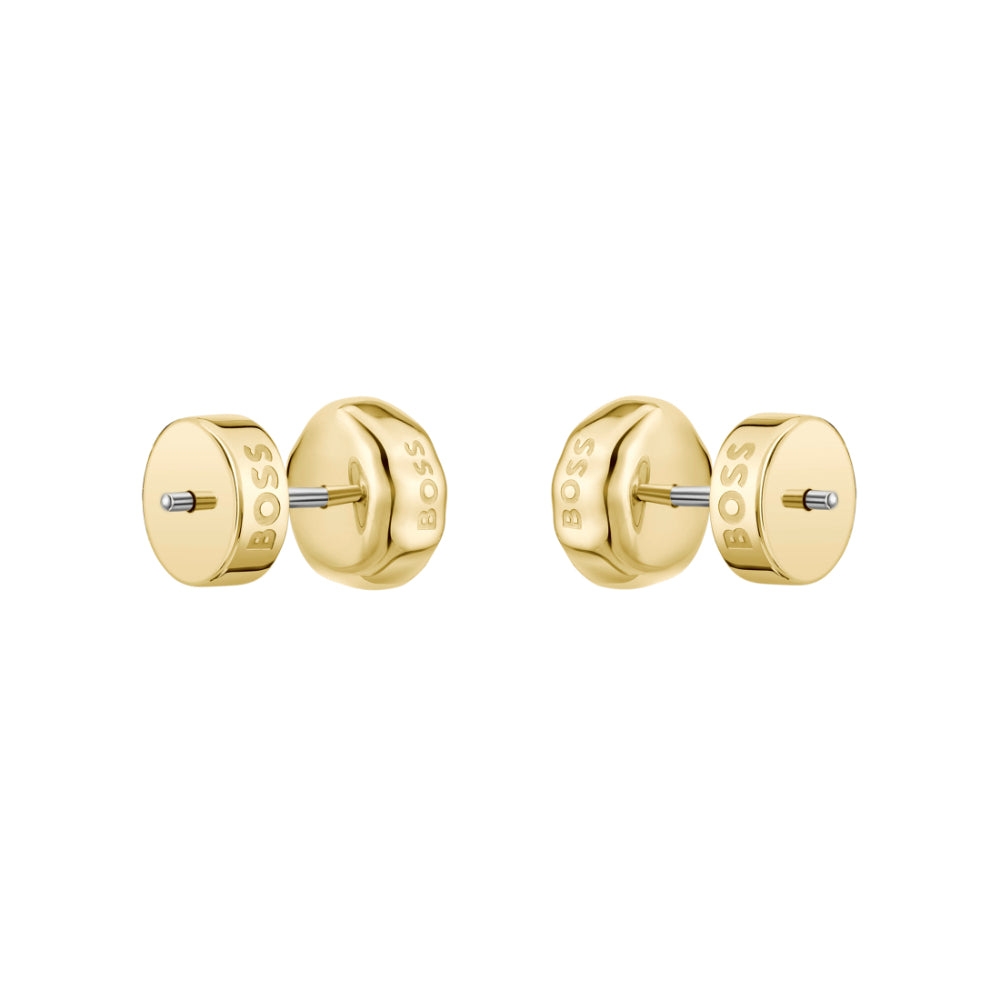 Hugo Boss Gold Kassy Precious Stainless Steel Stud Earrings image 5