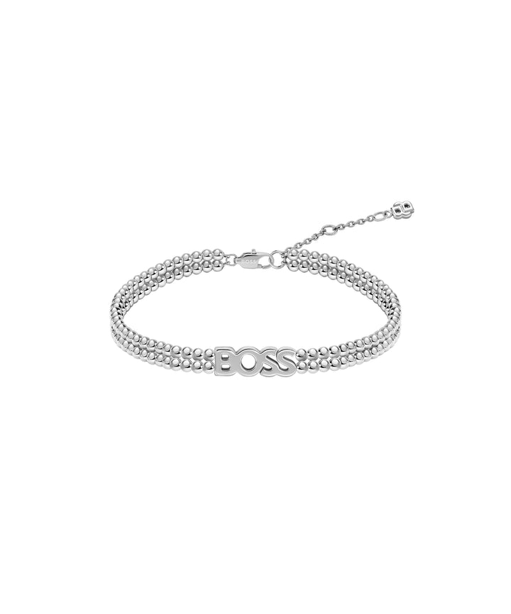 Boss BOSS Logo Stainless Steel Bracelet - Mococo