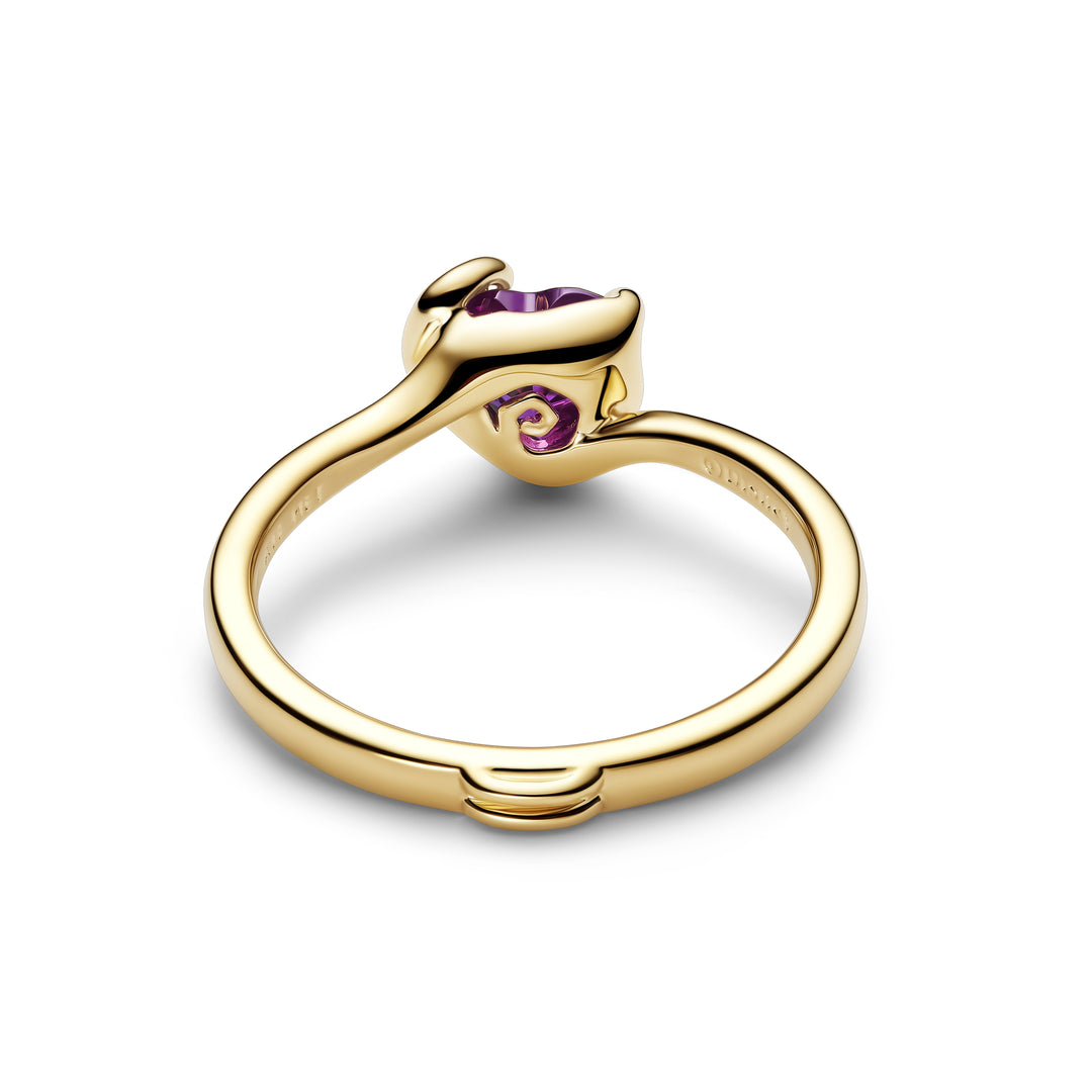 Pandora Gold Purple Disney The Nightmare Before Christmas Sally Ring
