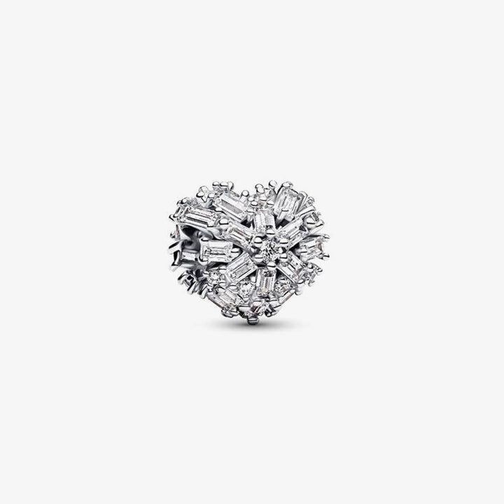 Pandora Sparkling Heart Charm