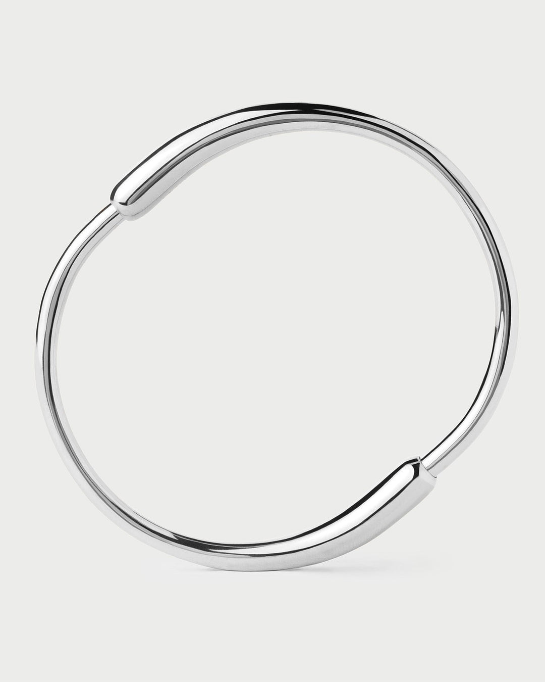 PDPAOLA Silver Loop Bangle