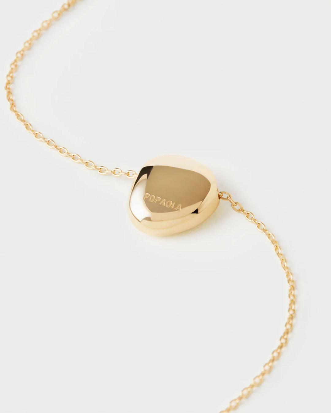 Pdpaola Wave necklace gold