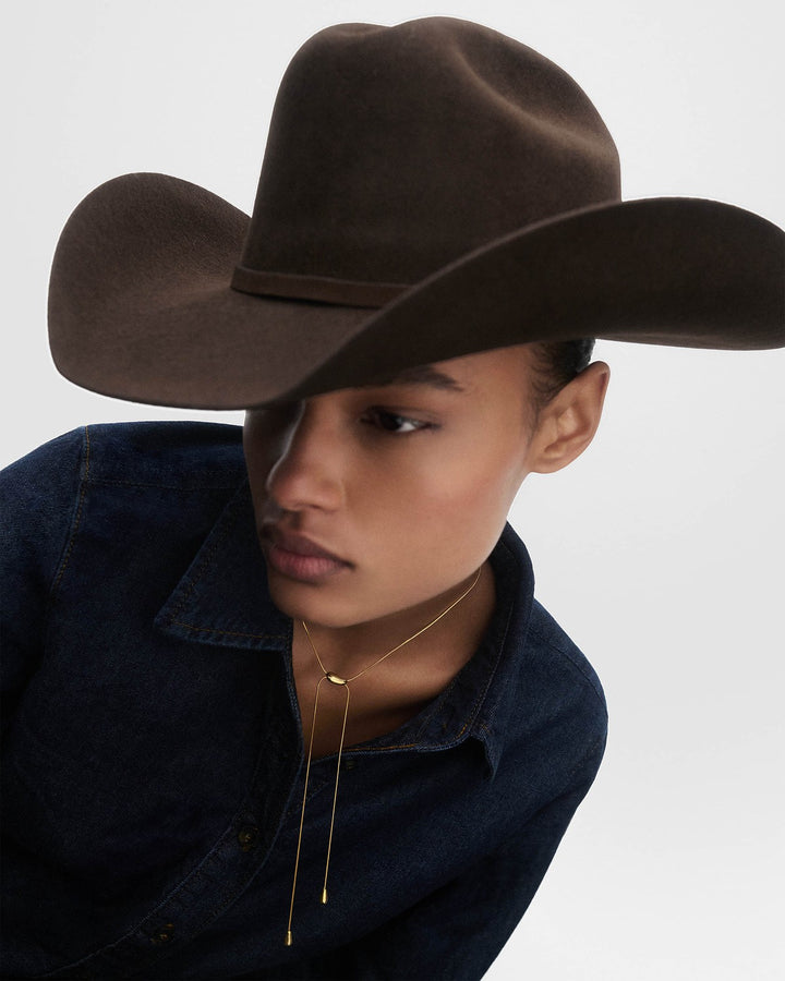 Pdpaola Gold Rodeo Necklace