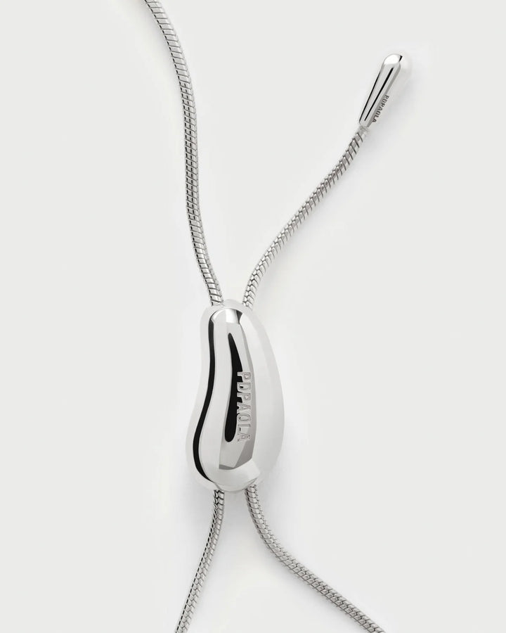 Pdpaola Rodeo silver Slider bracelet
