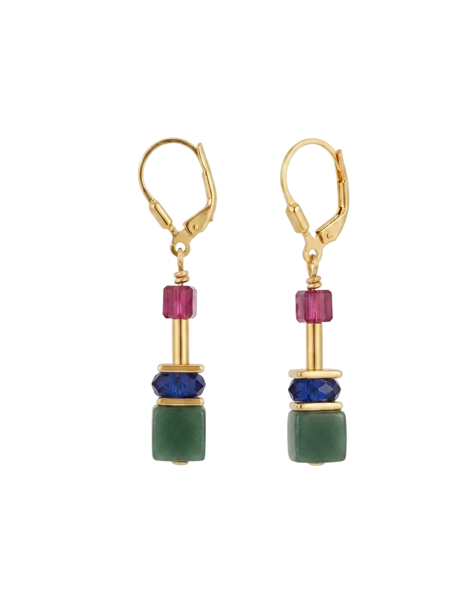 COEUR DE LION Earrings Multicolor Gemstone 4905/20-1561
