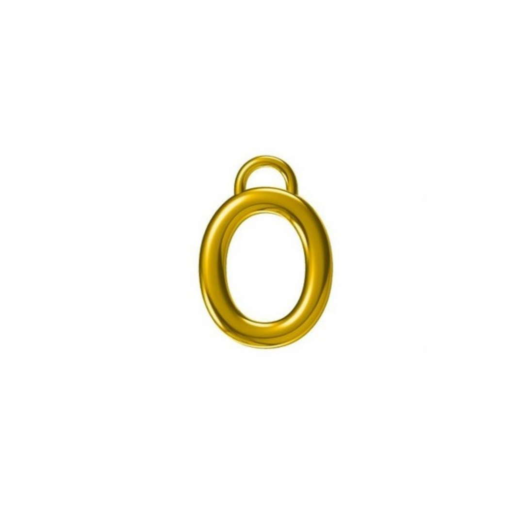 Mococo Personalised Gold Initials