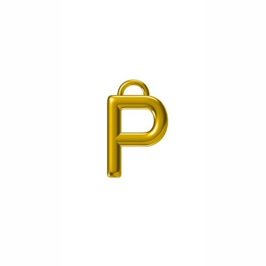 Mococo Personalised Gold Initials