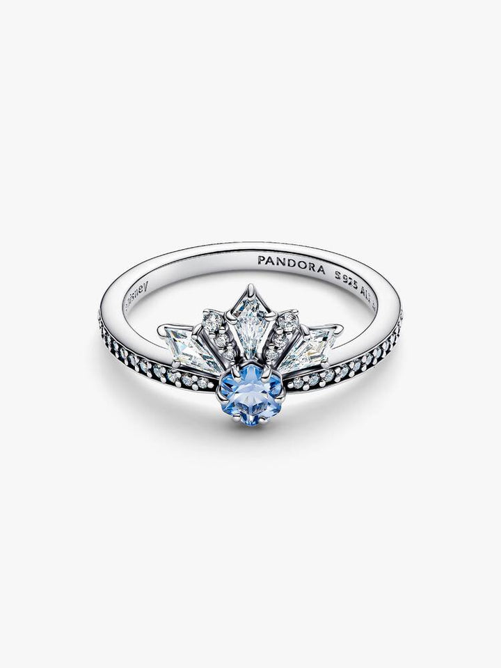 Pandora Silver Disney Frozen Queen Elsa Tiara Ring