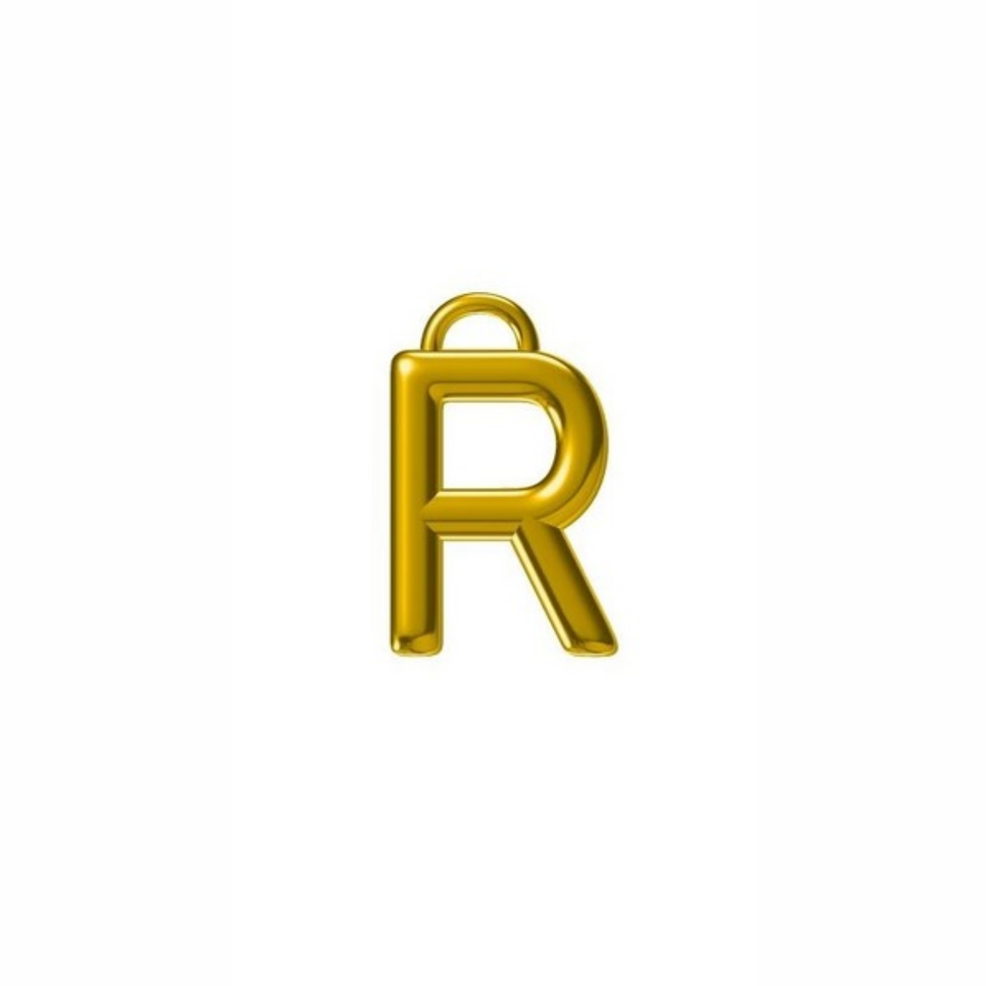 Mococo Personalised Gold Initials