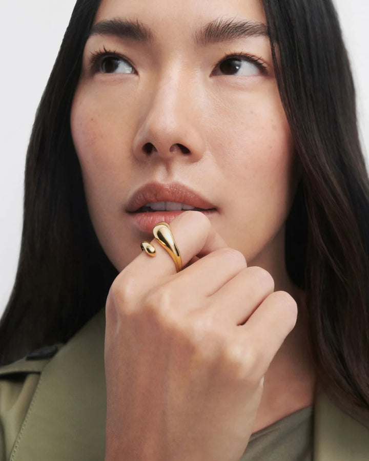 PDPAOLA Gold Orbit Ring