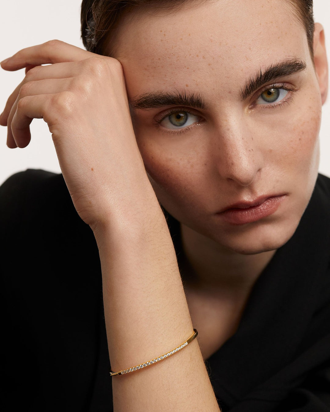 PDPAOLA Gold April Bangle