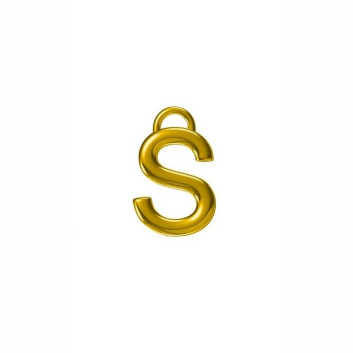 Mococo Personalised Gold Initials