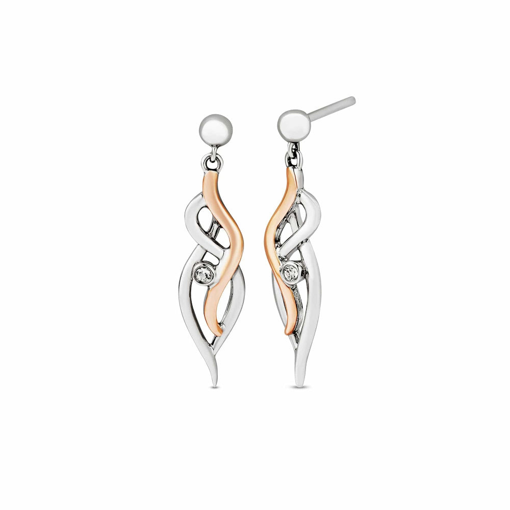 Clogau Nature's Wonder Waterfall Drop Earrings Image 1