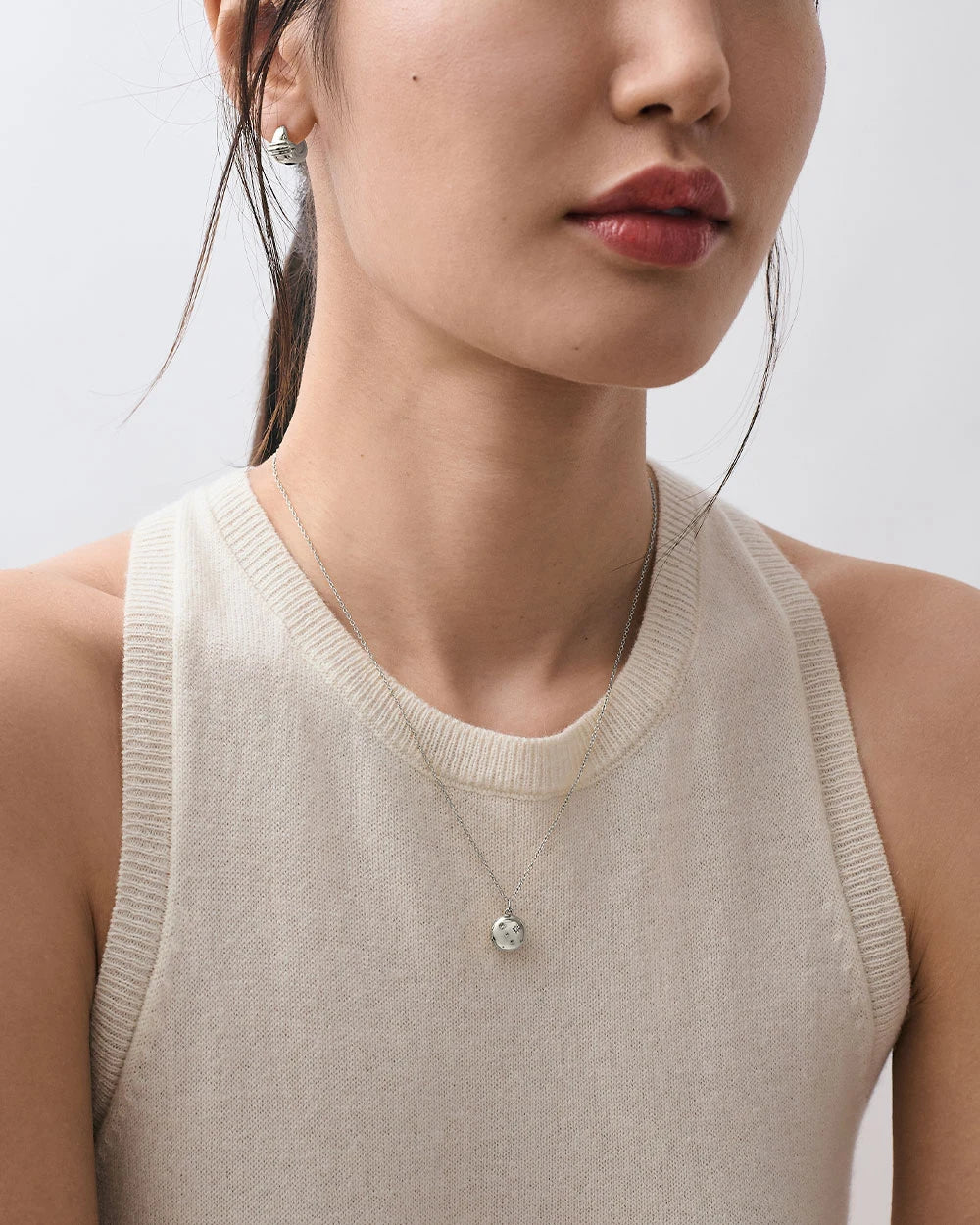 Astley Clarke Mini Star Locket Necklace - Personalized Sterling Silver or Gold Vermeil