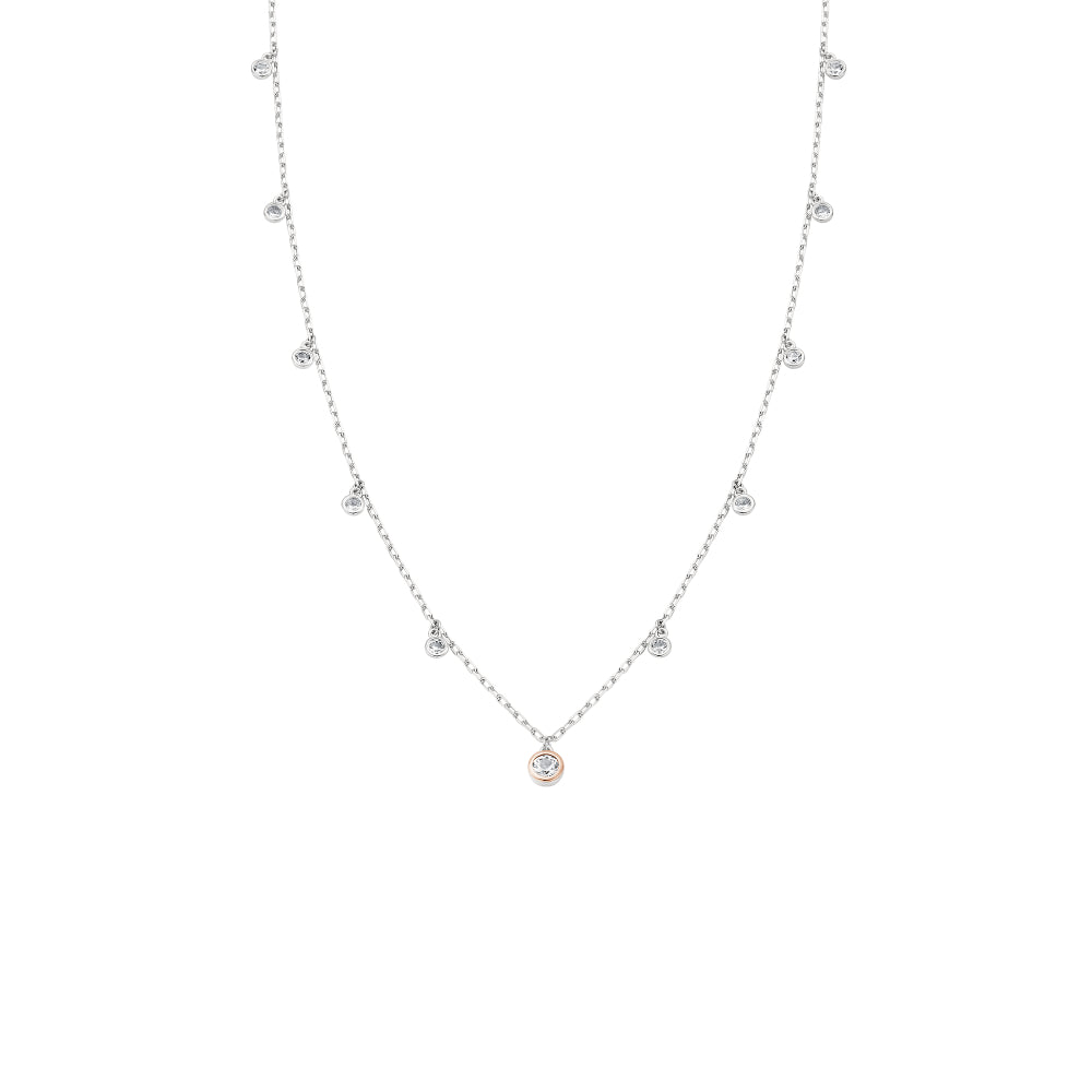Clogau Silver Celebration Topaz Necklace Image 1