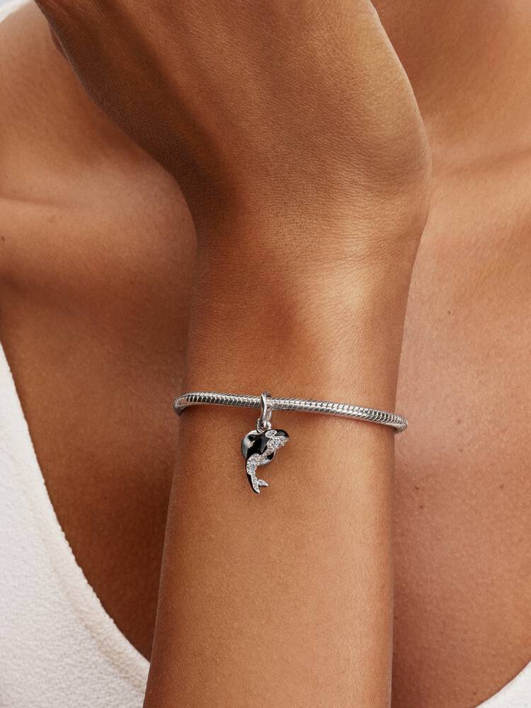 Pandora Silver Orca Dangle Charm