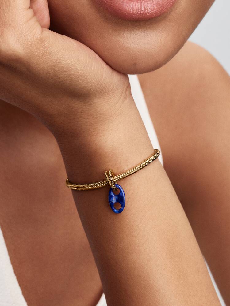 Pandora Gold Mariner Link Dangle Charm