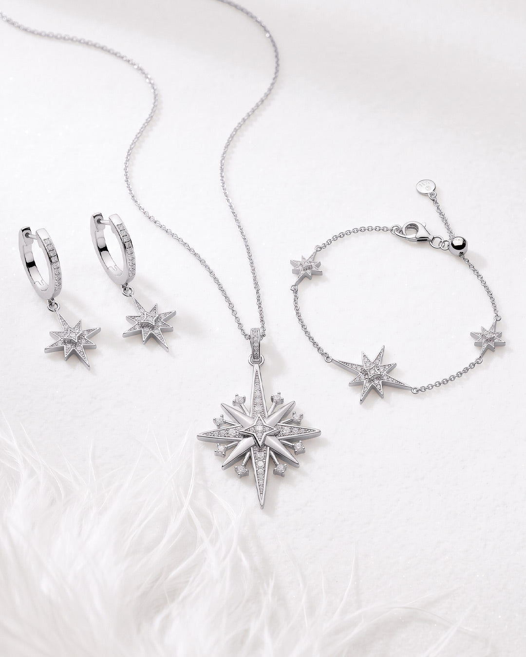 Kit Heath Silver Céleste North Star Slider Bracelet