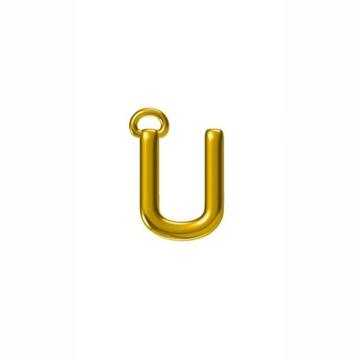 Mococo Personalised Gold Initials