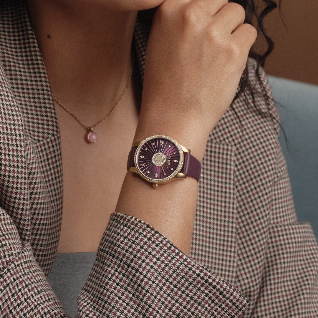 Olivia Burton Cherry 36mm Beaulieu Ladies Watch