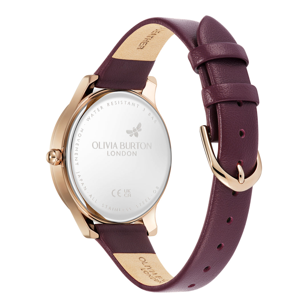 Olivia Burton Cherry 36mm Beaulieu Ladies Watch