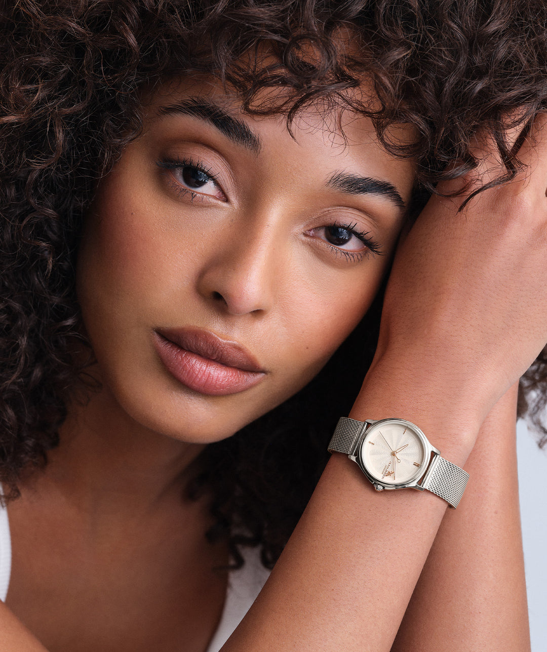 Olivia Burton Silver Classic Bee Stainless Steel Watch