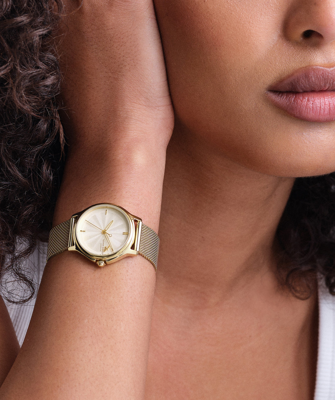 Olivia Burton Gold Classic Bee Stainless Steel Watch