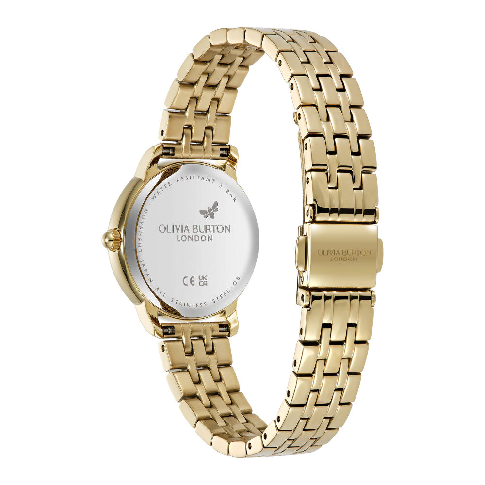 Olivia Burton Gold Westbourne Stainless Steel Watch image 4