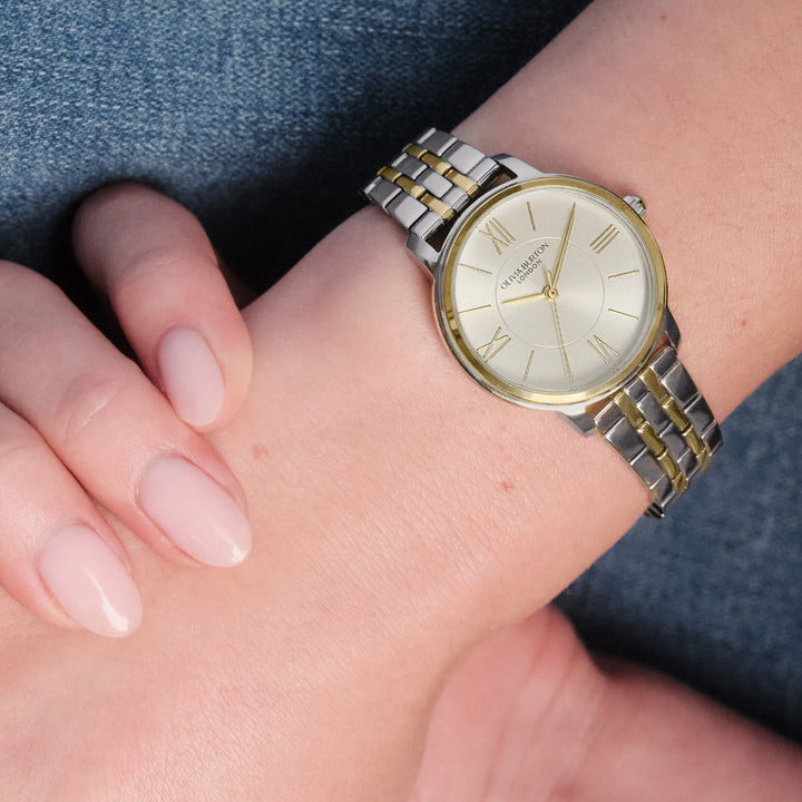 Olivia Burton Bi-Colour Westbourne Stainless Steel Watch image 2