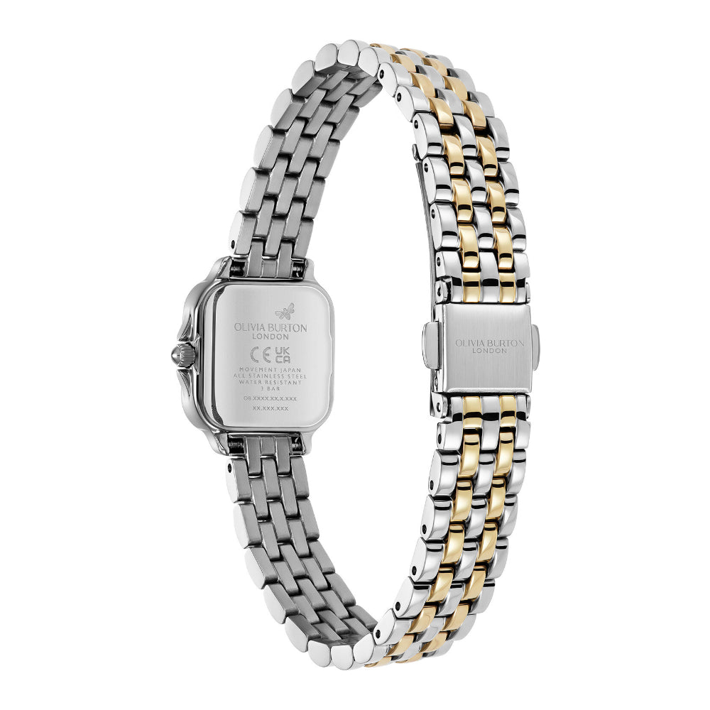 Olivia Burton Bi-Colour Mini Grosvenor Stainless Steel Watch image 4