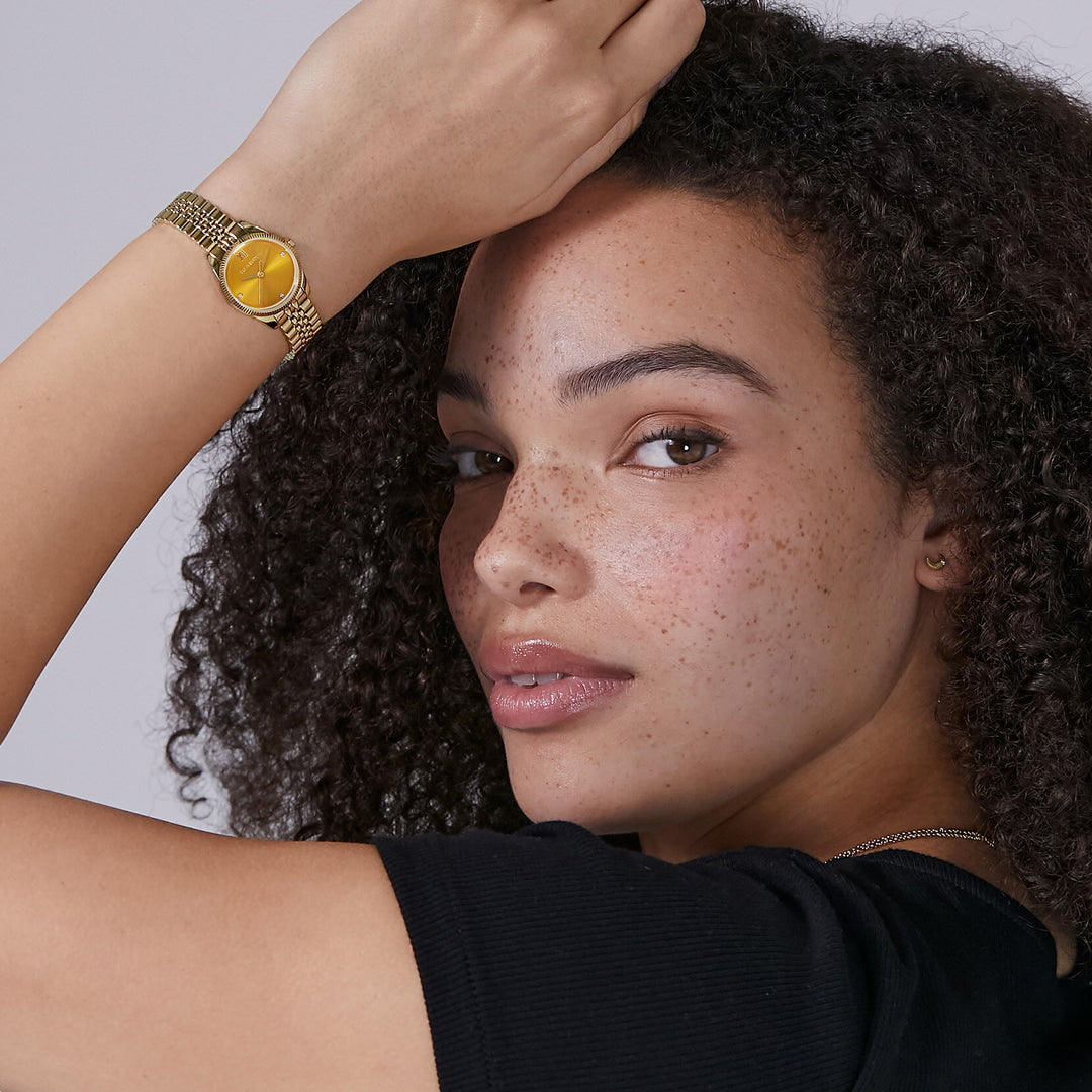Olivia Burton 25mm Highbury Golden Hour Watch