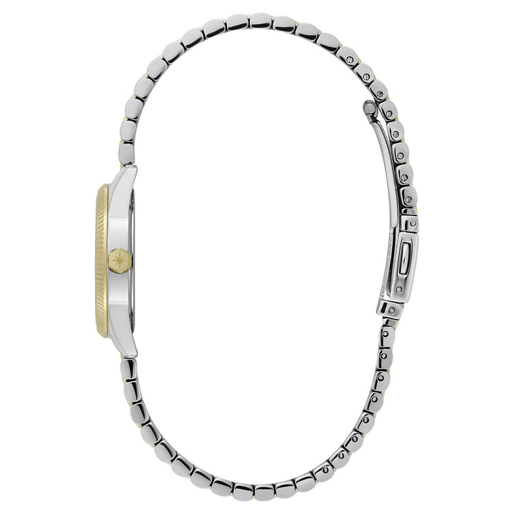 Olivia Burton Highbury Forest Green Two Tone Bracelet Watch
