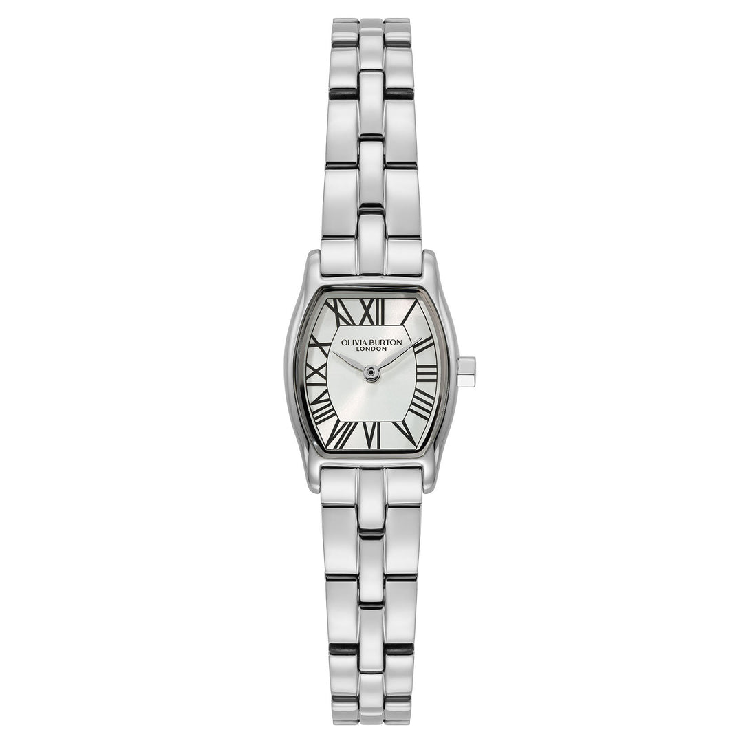 Olivia Burton 18mm Cambridge Silver Bracelet Watch