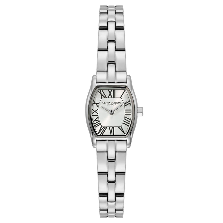Olivia Burton 18mm Cambridge Silver Bracelet Watch