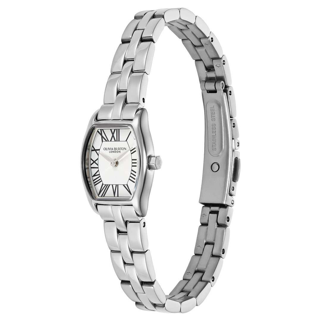 Olivia Burton 18mm Cambridge Silver Bracelet Watch