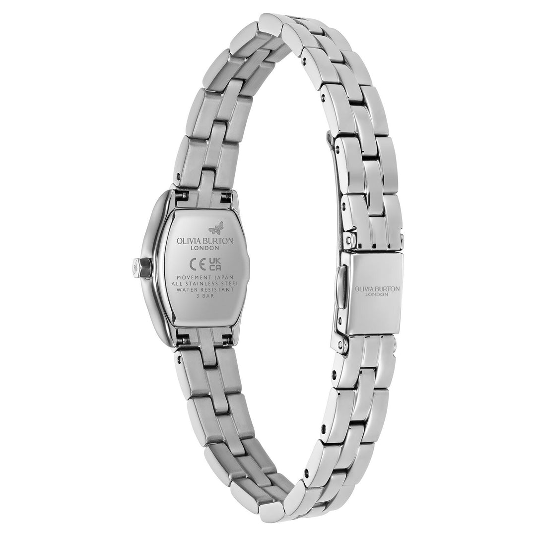 Olivia Burton 18mm Cambridge Silver Bracelet Watch