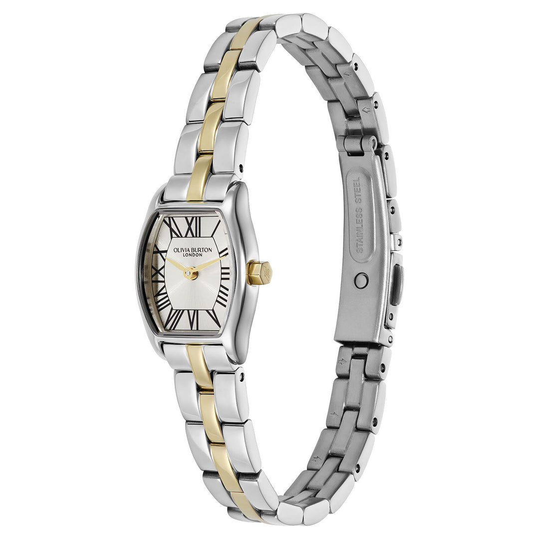 Olivia Burton 18mm Cambridge Champagne and Two Tone Bracelet Watch