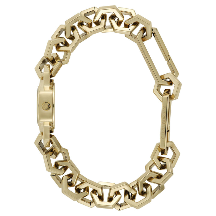 Olivia Burton 20mm Hex Link Mini Gold Bracelet Watch