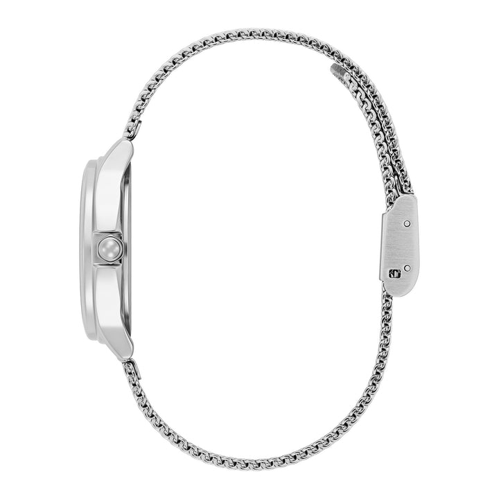 Olivia Burton Silver Classic Bee Stainless Steel Watch
