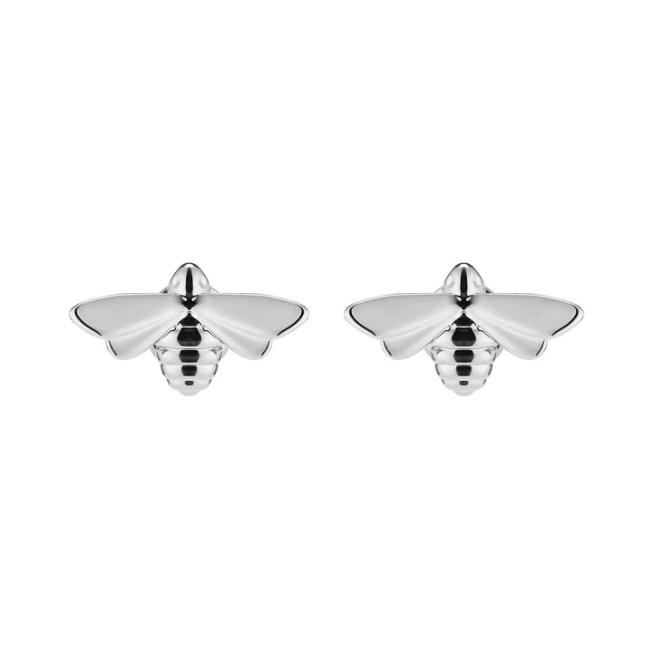 Olivia Burton Silver Honey Bee Stud Earrings