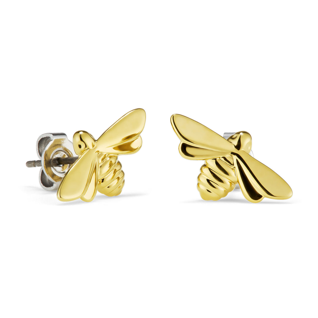 Olivia Burton Gold Honey Bee Stud Earrings