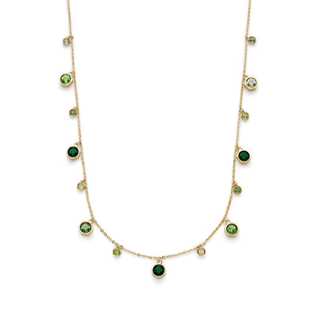 Olivia Burton Gold Mini Droplet Stainless Steel Necklace