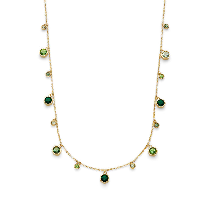 Olivia Burton Gold Mini Droplet Stainless Steel Necklace