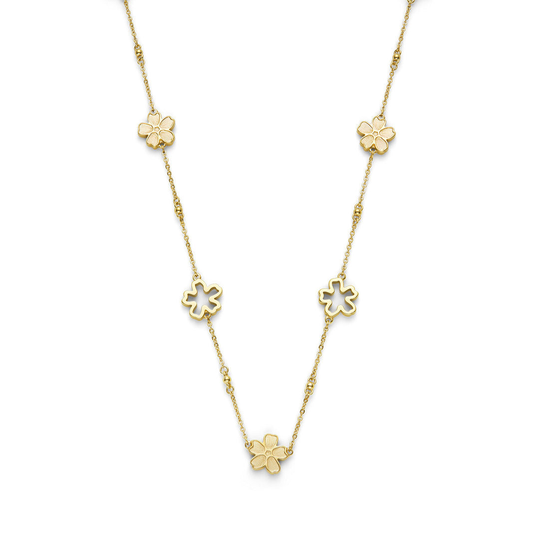 Olivia Burton Forget Me Not Floral Pendant Necklace