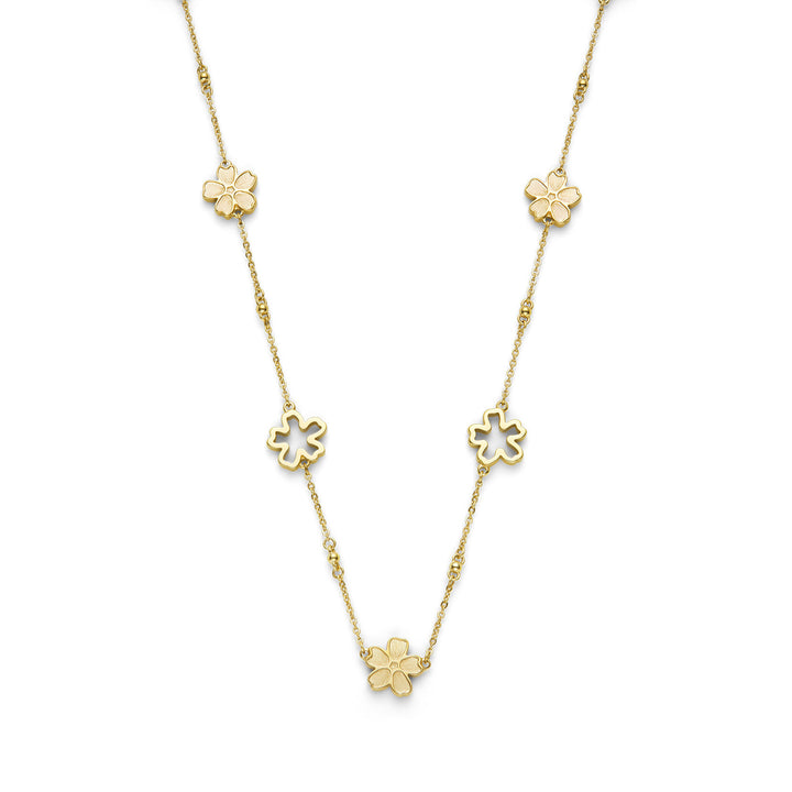 Olivia Burton Forget Me Not Floral Pendant Necklace