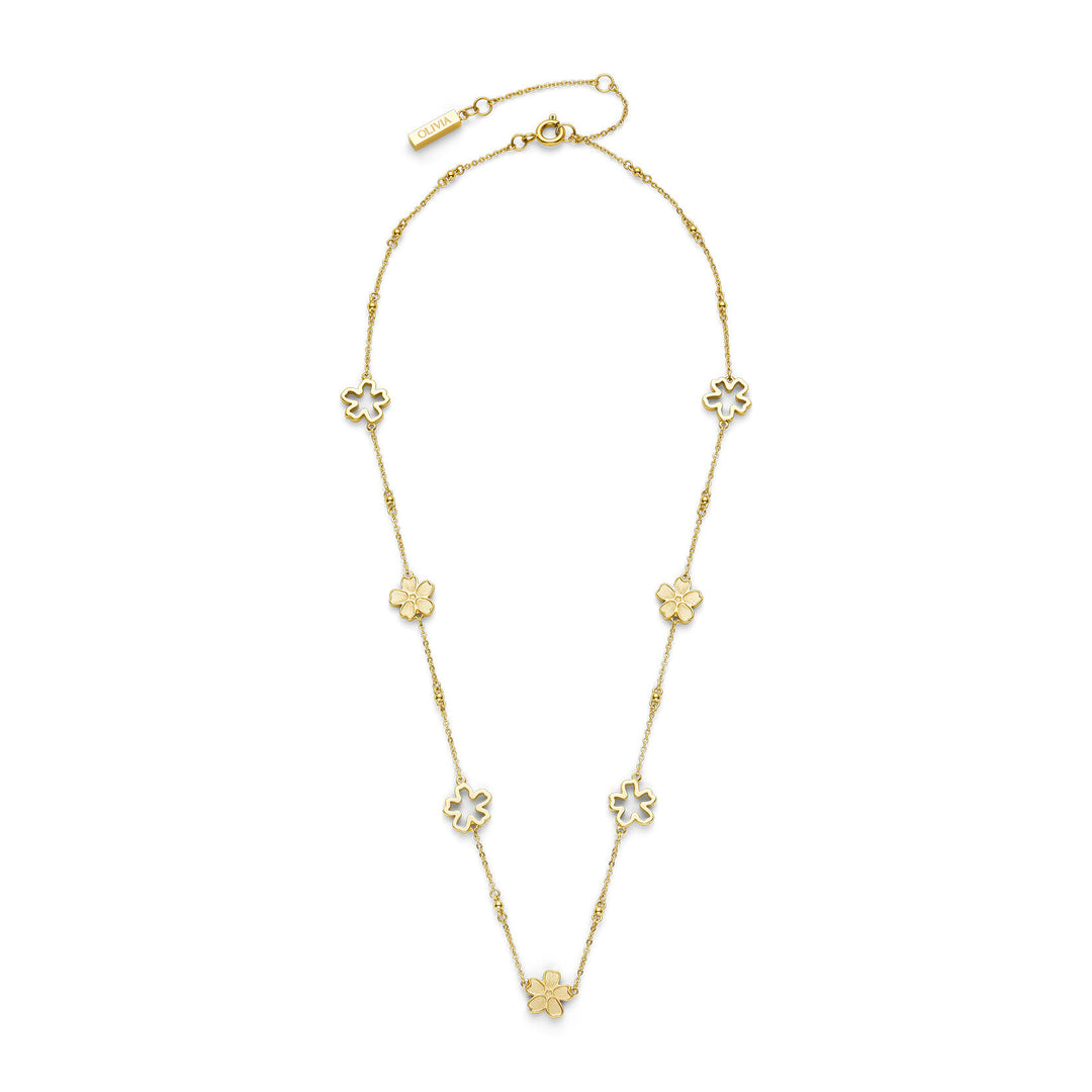 Olivia Burton Forget Me Not Floral Pendant Necklace